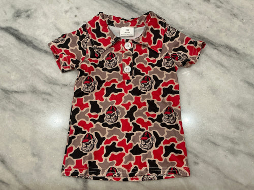 GA Camo Polo