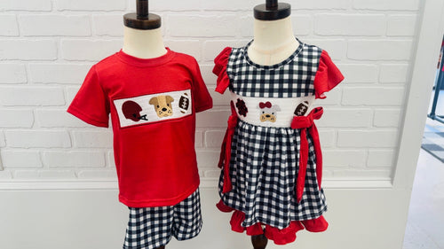GA Embroidered Set