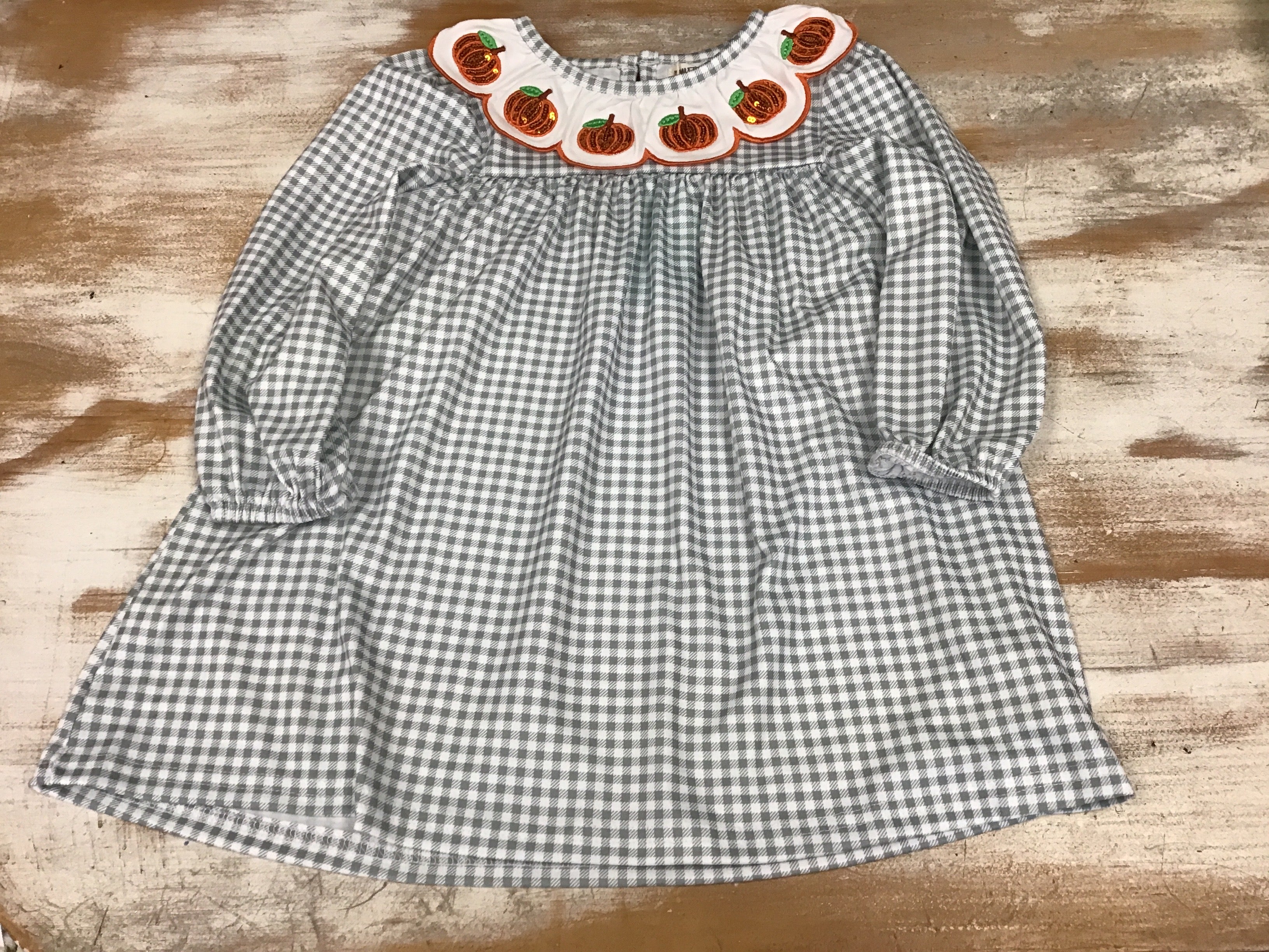 Collared Pumpkin Dress
