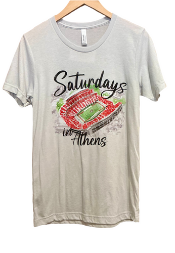 Sat In Athens Tee