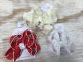 Medium Scallop Bow on Clip