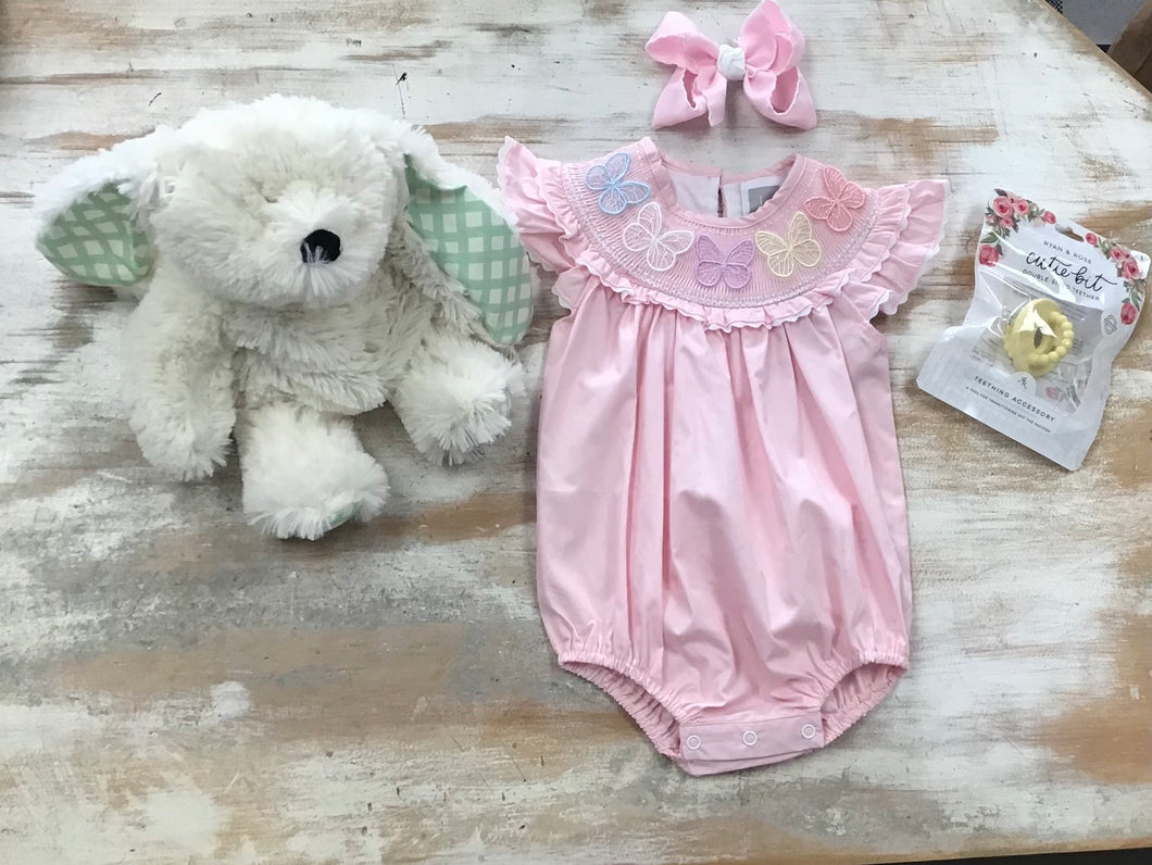 Pink Butterfly Bubble