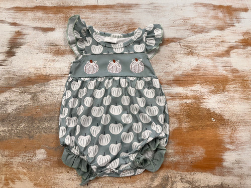 Green Flutter Sleeve Bubble