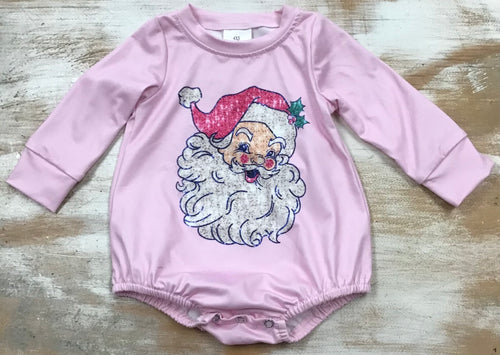 Pink Santa Bubble