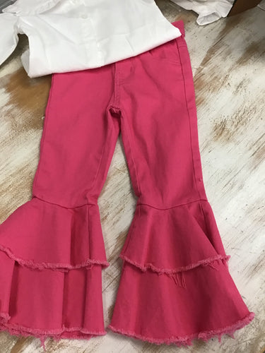 Hot Pink Flares