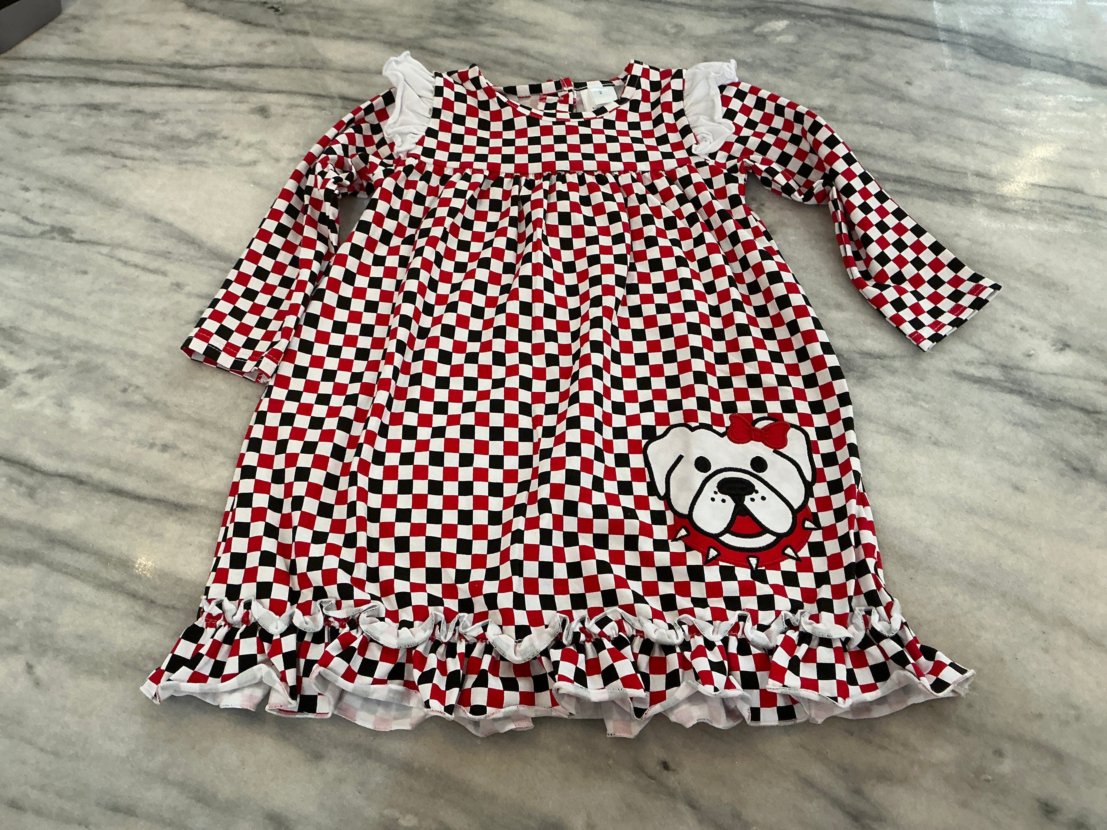 Checkered Dawg Dress