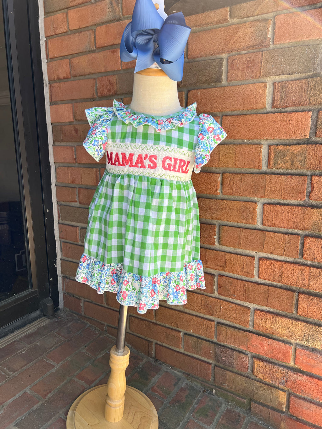 Green Mama’s Girl Dress