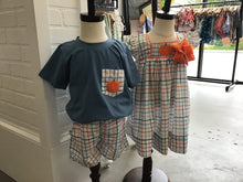 Pumpkin Plaid Dress