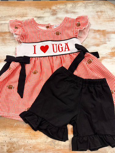 I Love UGA Set
