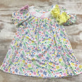 Pink Floral Bunny Dress