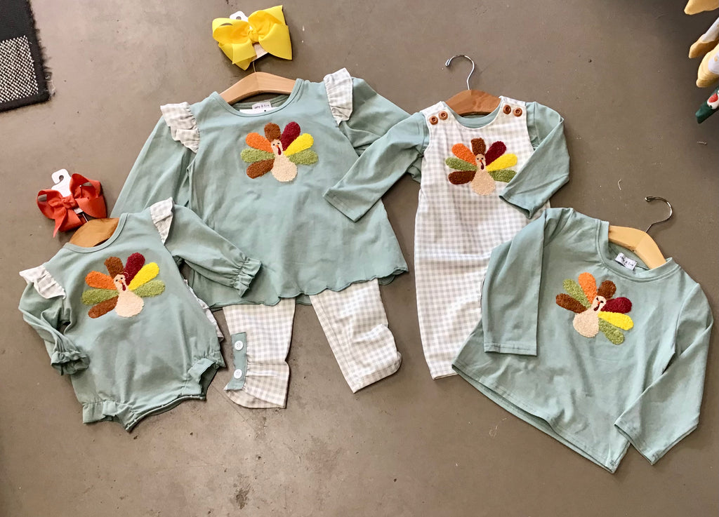 French Knot Turkey Shirt