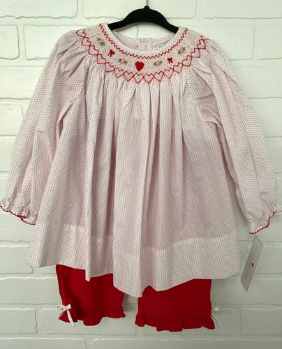 Dotted Heart Bow Set