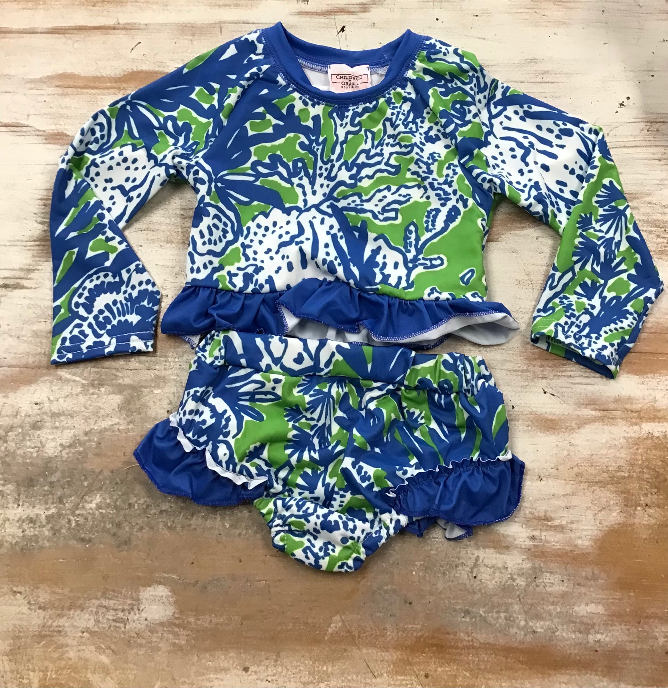 Blue Lilly Swimsuit