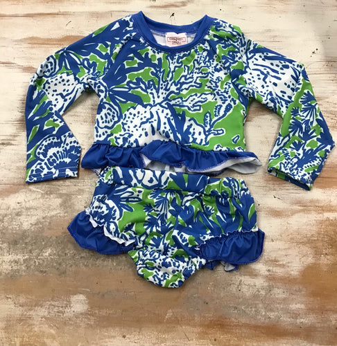 Blue Lilly Swimsuit