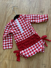 SB Red Gingham Ruffle One Piece