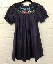 Smocked Christmas Dress