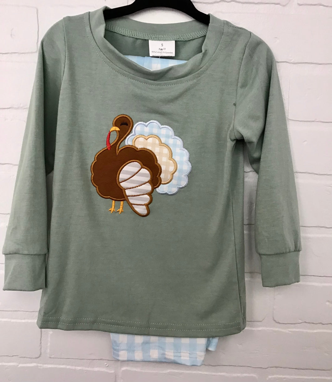 Blue Turkey Set