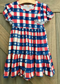 Gingham Star Dress
