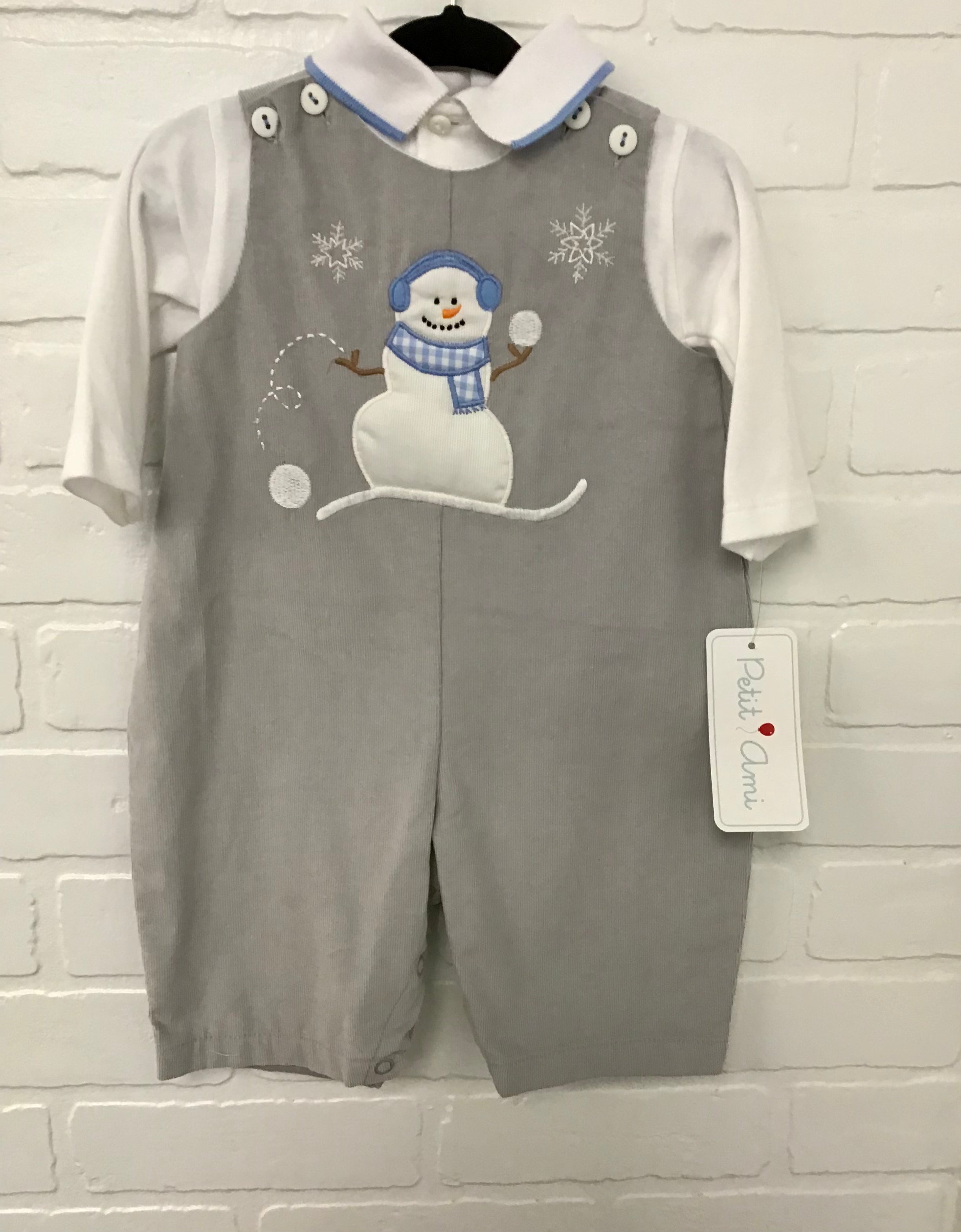 Gray Snowman Jonjon