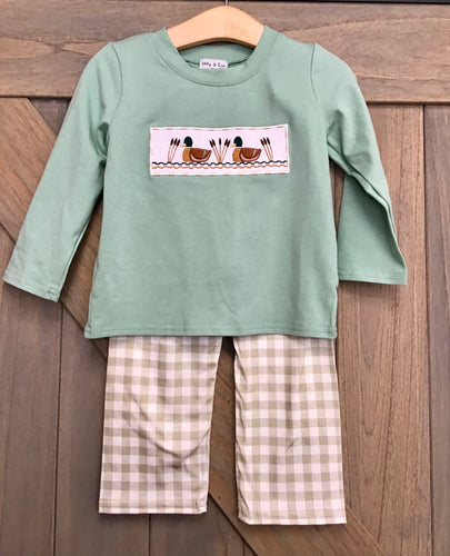Duck Gingham Set