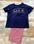 Navy Sleigh Set