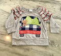 Christmas Ruffle Sweatshirt