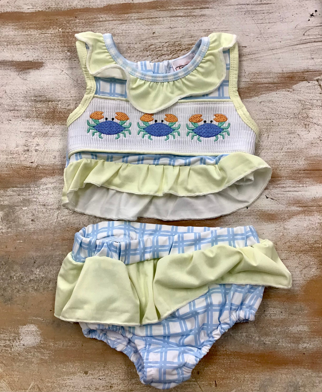 Yellow Crab Two Piece
