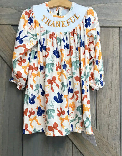 Thankful Bow Dress