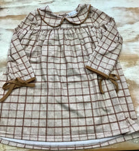Brown Plaid Dress