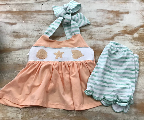 Coral Seashell Set