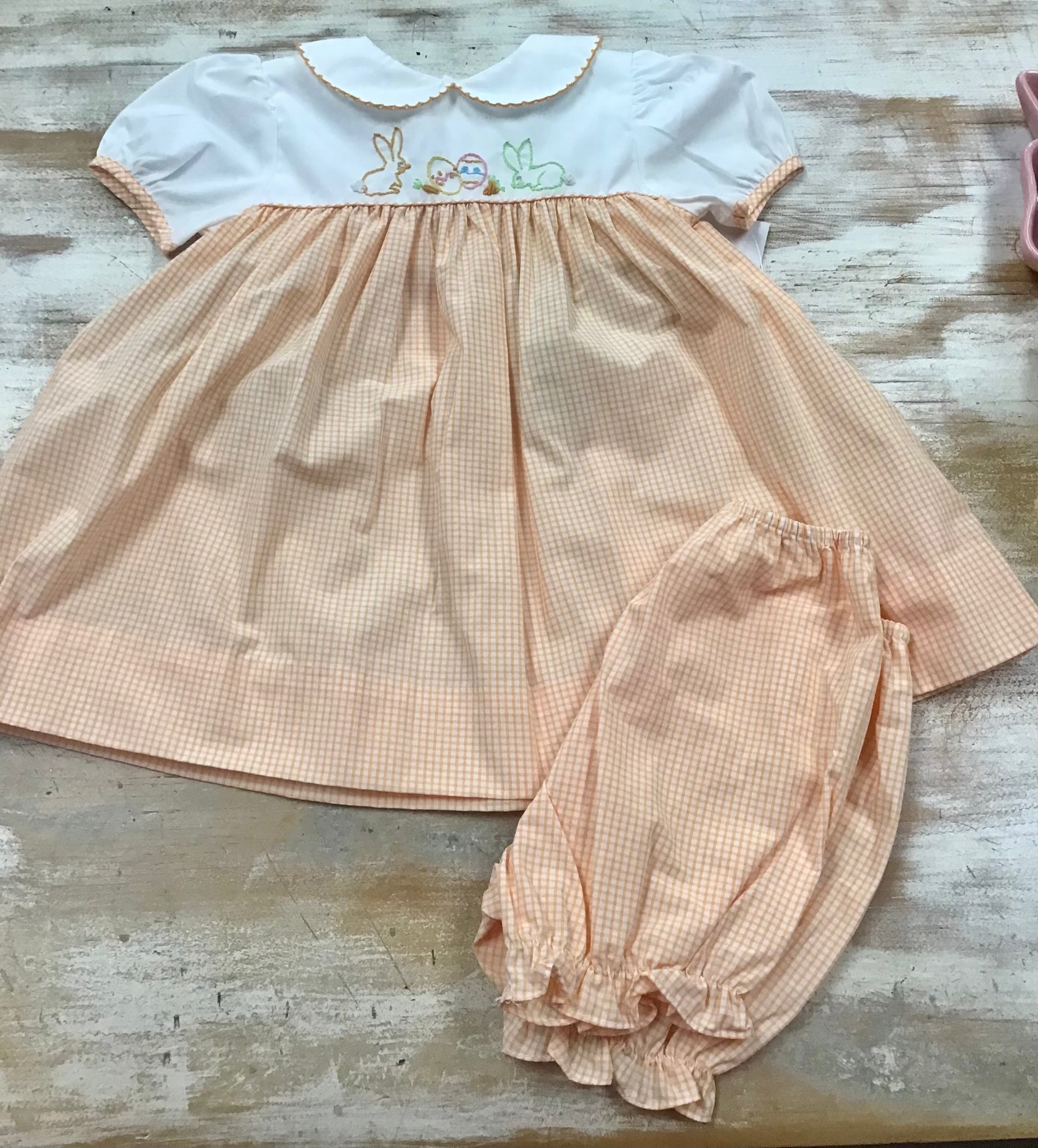 Orange Bunny Dress