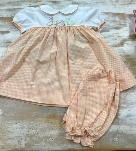 Orange Bunny Dress