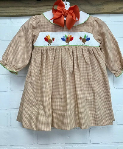 Plaid Thanksgiving Dress