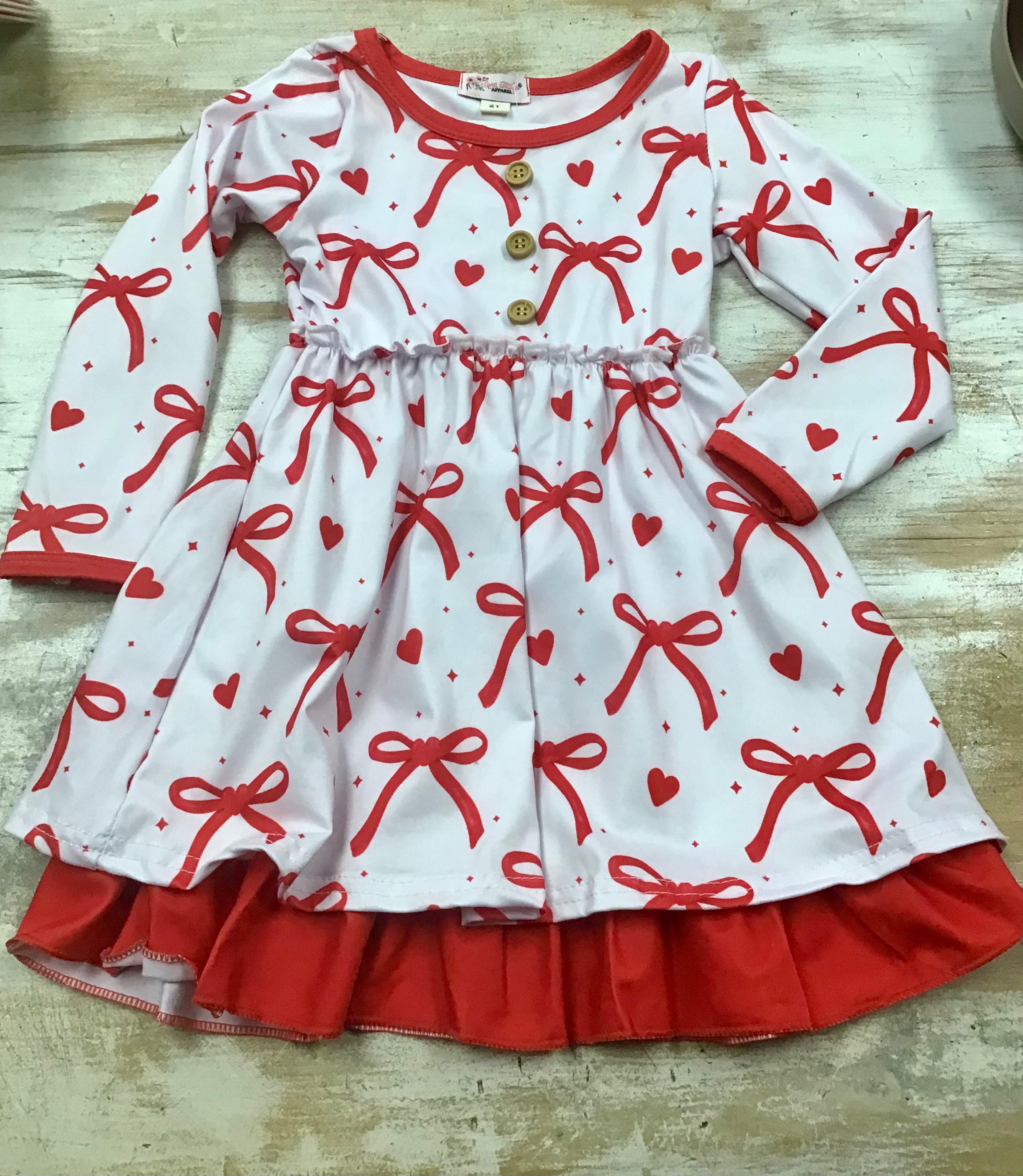 Vday Ribbon Dress