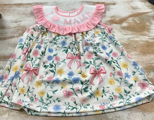I Love Mama Dress