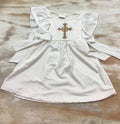 White Cross Dress