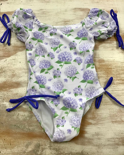 Lavender Flowers Swimsuit
