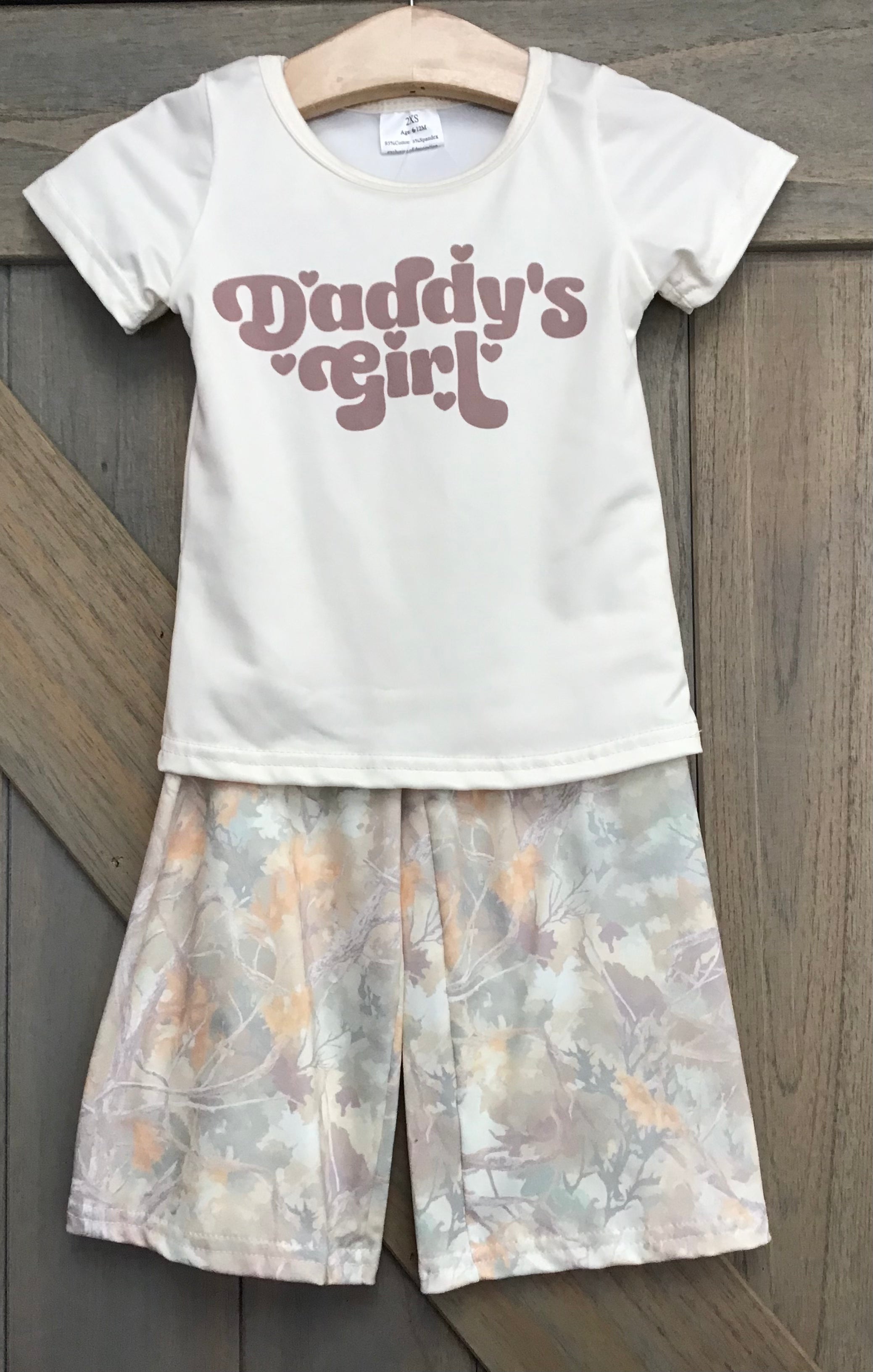 Daddy’s Girl Camo Set