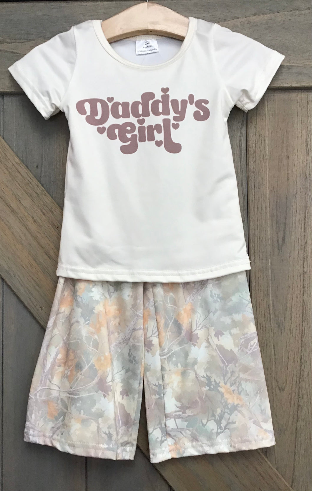 Daddy’s Girl Camo Set