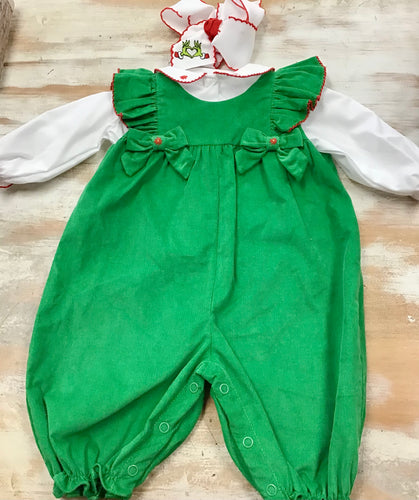 Green Corduroy Jumper