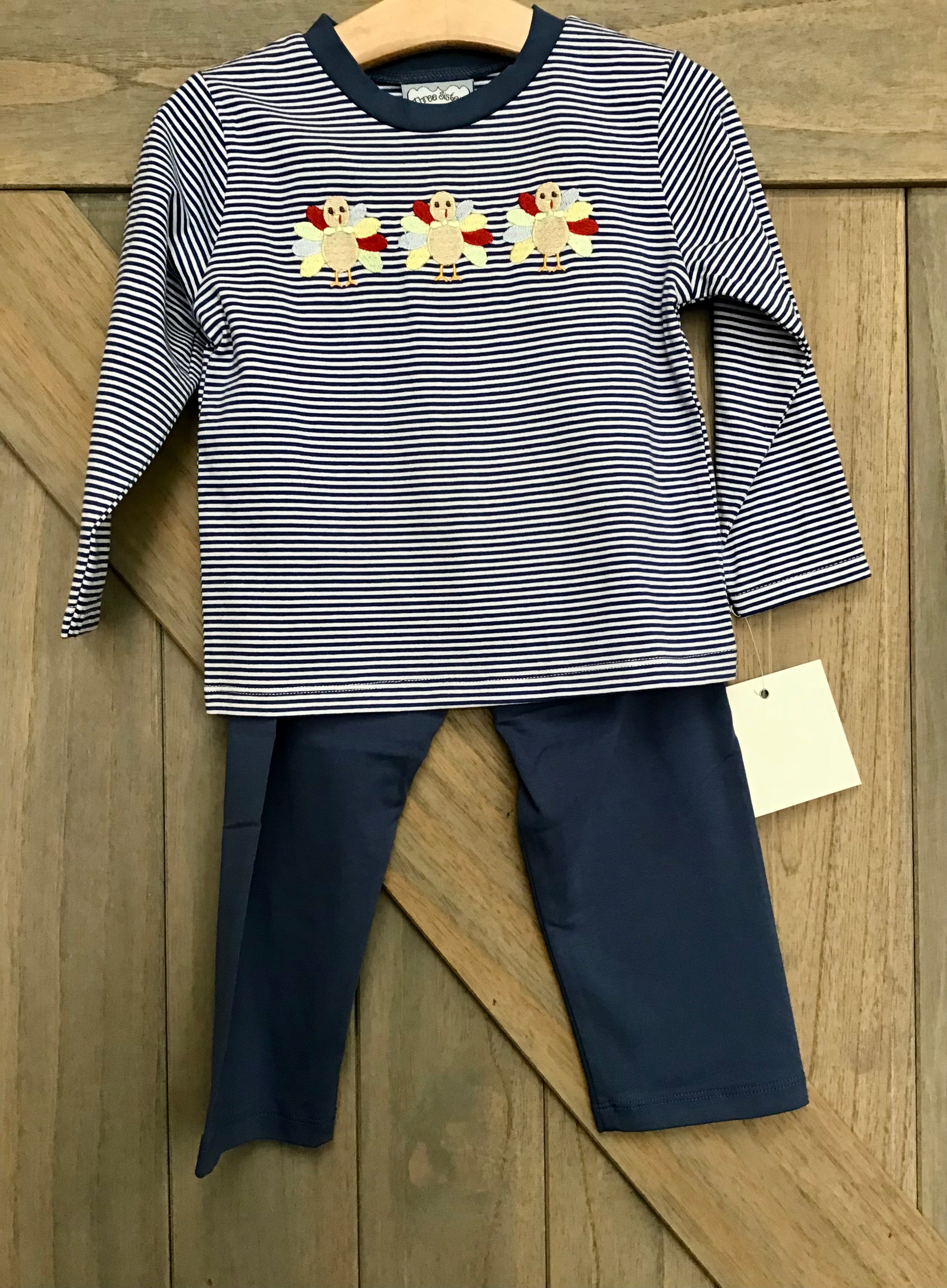 Striped Turkey Set