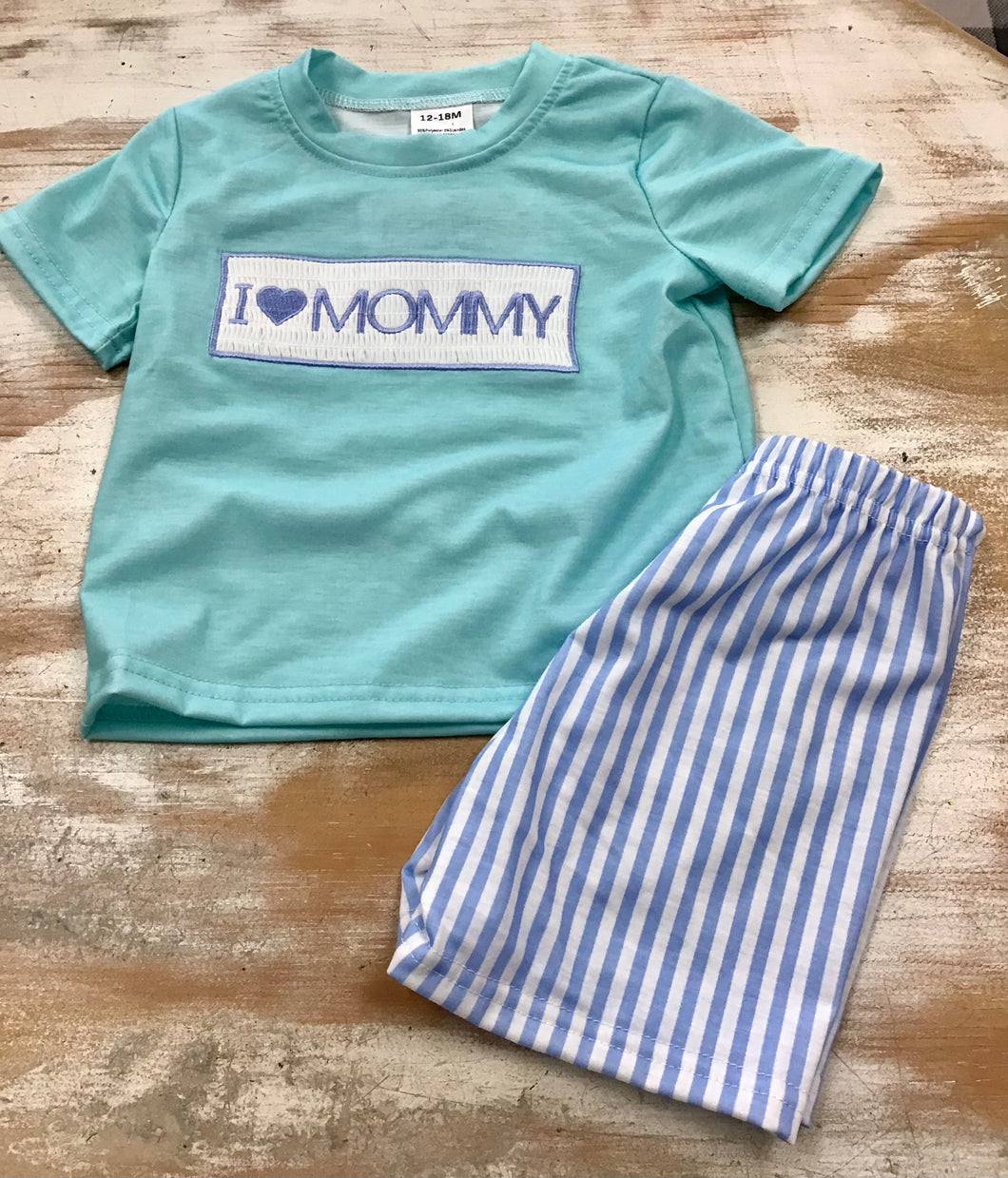 I Love Mommy Set
