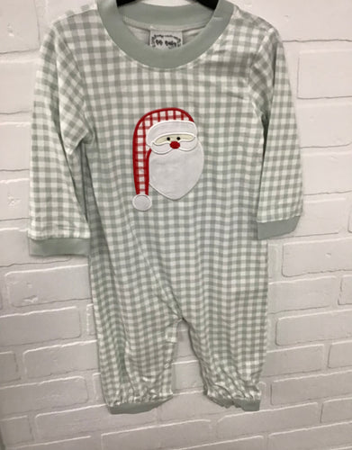 Sage Santa Romper