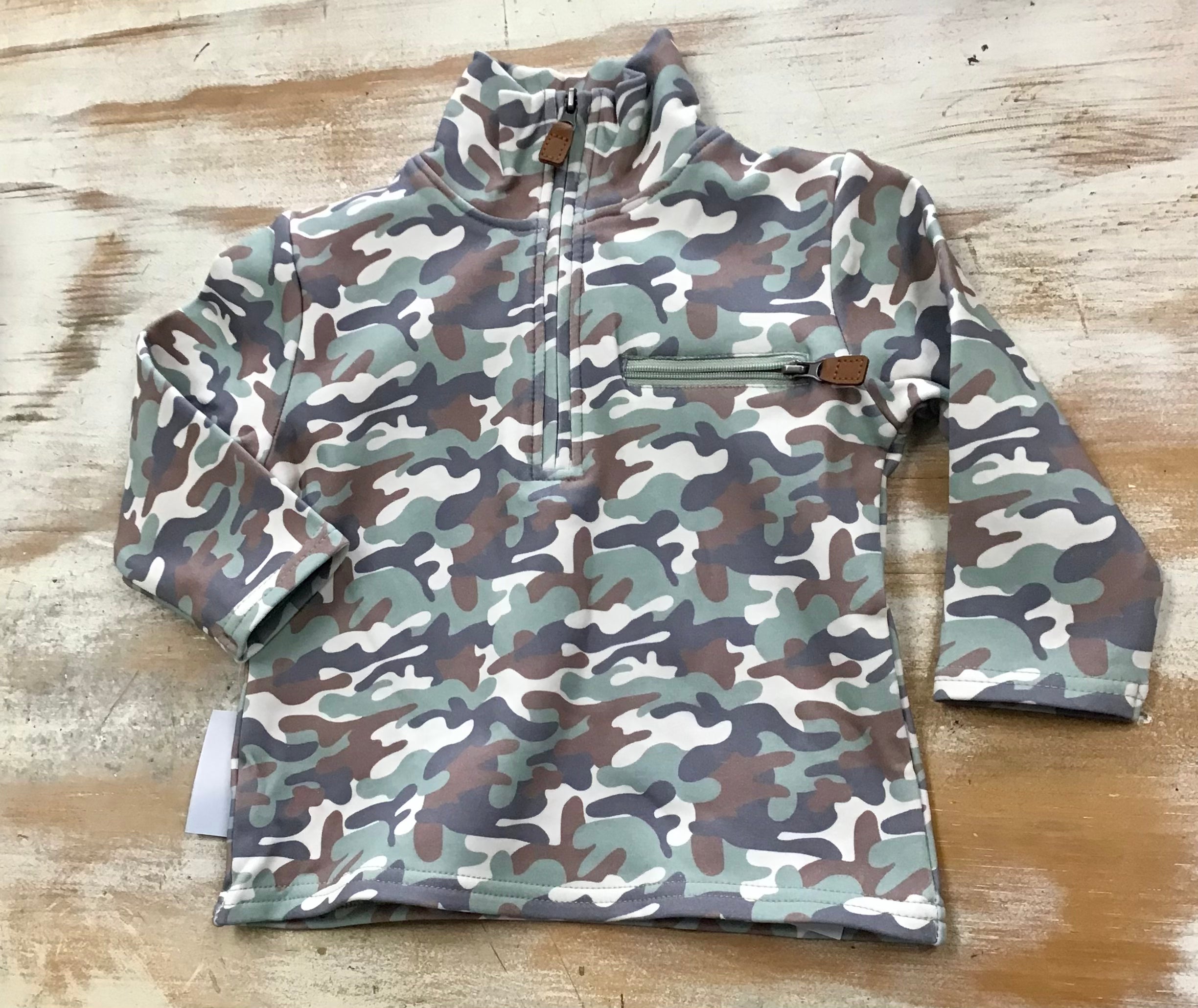 Camo Pullover