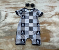 Navy Sailor Romper