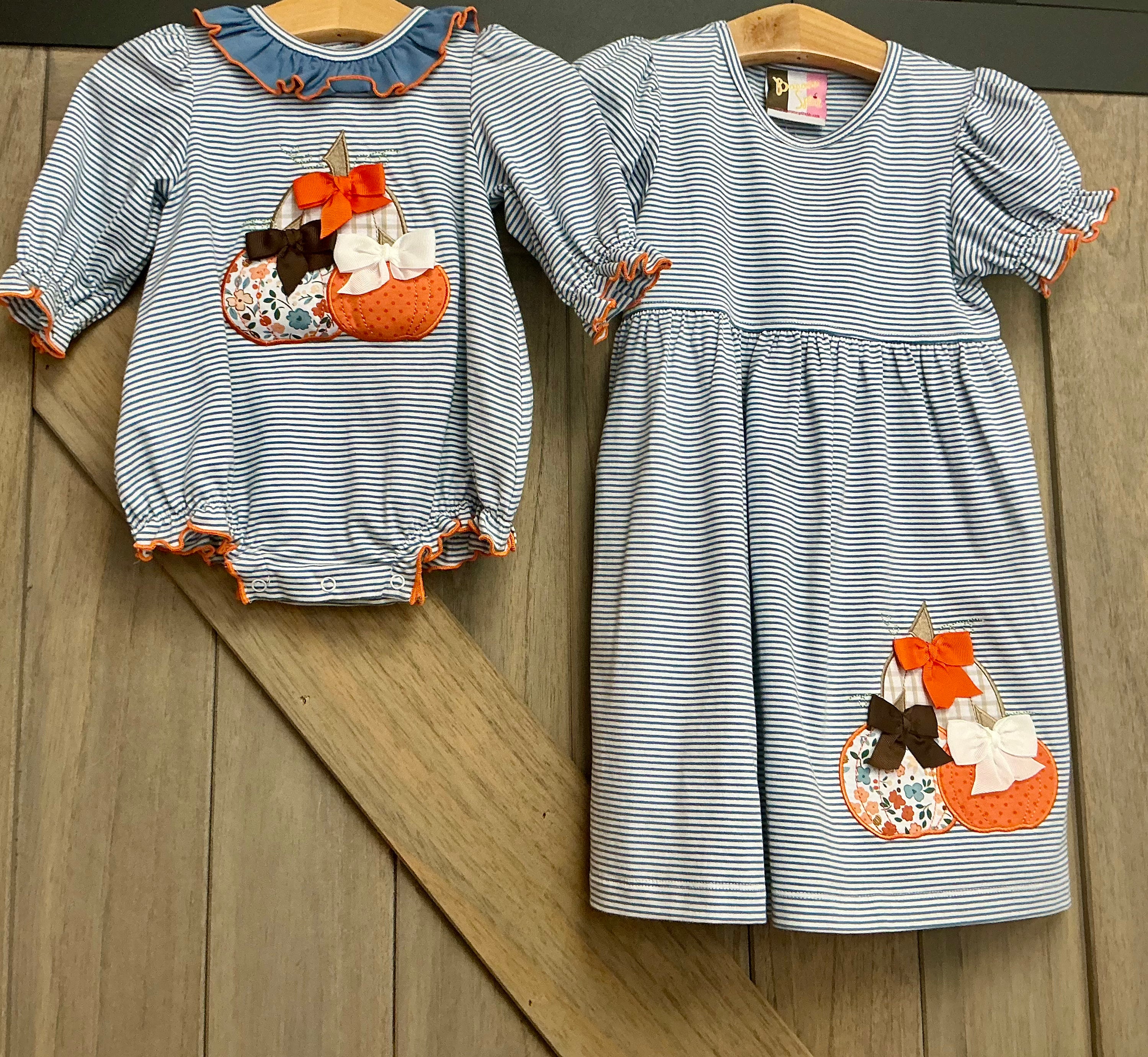 Pumpkin Trio Dress
