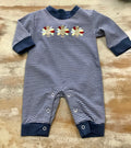 Striped Turkey Romper