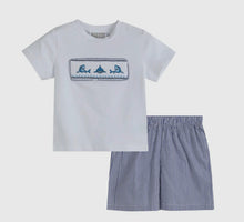 Smocked Shark Set