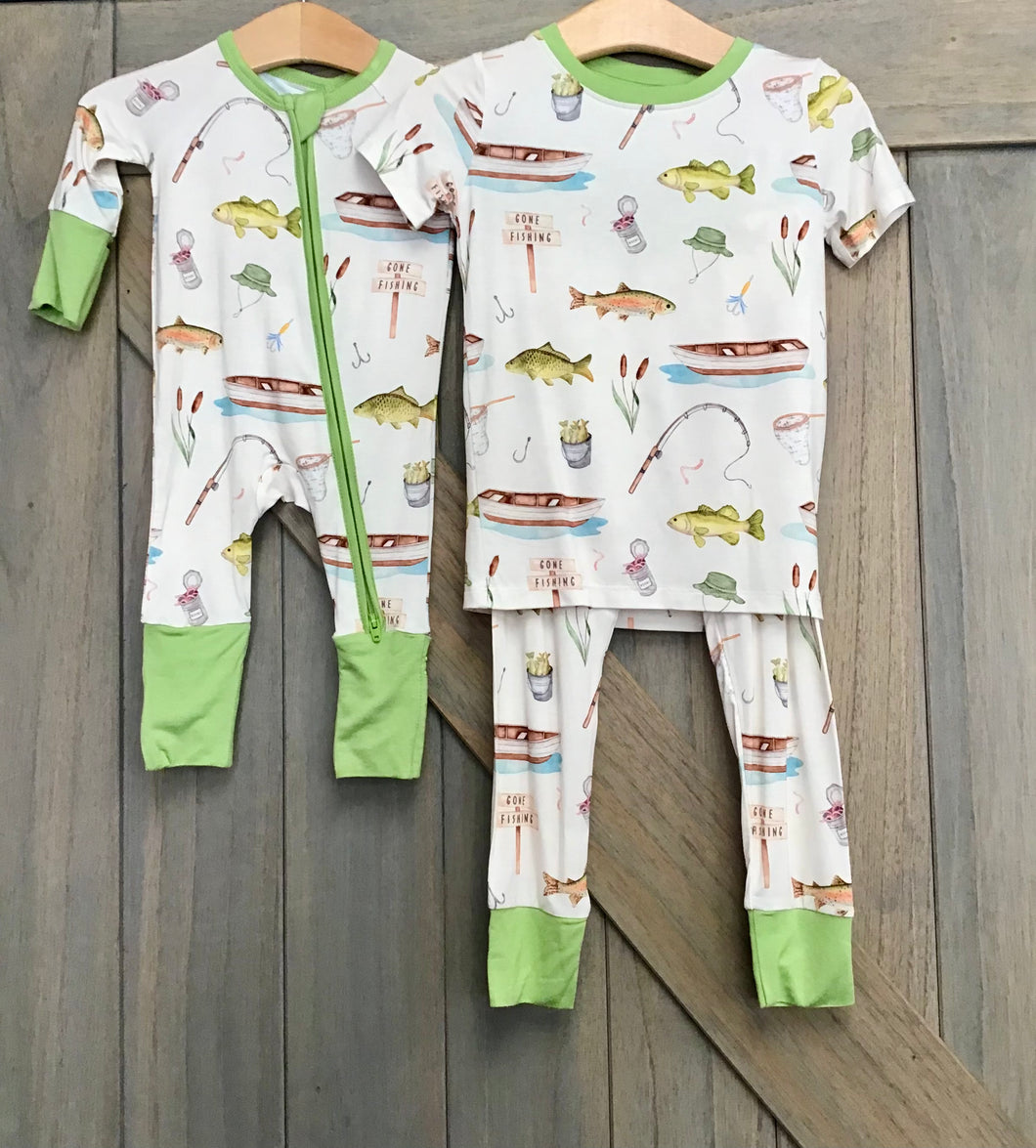 Gone Fishing PJ Set
