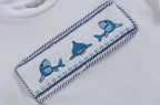 Smocked Shark Set